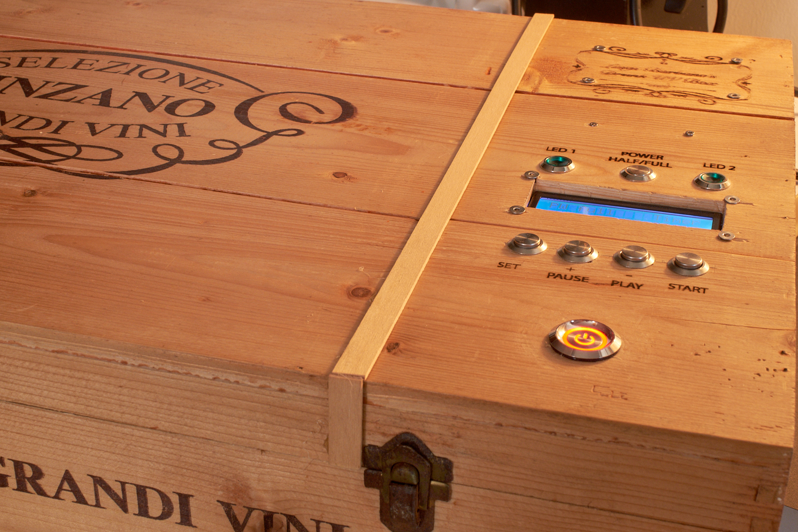 Italian Style UV box by Luigi Barbano