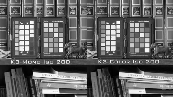 Pentax K3 Monochrome vs K3 mkIII Color